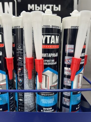 купить кольца на канализацию: Силиконовый санитарный герметик Cytan Professional. Прозрачный