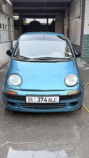 Daewoo Matiz: 2002 г., 0.8 л, Механика, Бензин, Хэтчбэк at lalafo.kg Daewoo Matiz: 2002 г., 0.8 л, Механика, Бензин, Хэтчбэк
