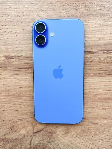 Мобильные телефоны и аксессуары: IPhone 16, Б/у, 256 ГБ, Голубой — 3