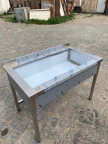 Yuma vannası Paslanmayan poladdan (inox) istehsal olunmuş peşəkar