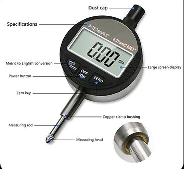 цифровой датчик: Цифровой индикатор часового типа (Digital Dial Indicator) Назначение — 1