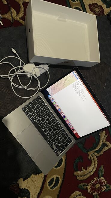 apple notebook цена: Ноутбук, Apple, 8 ГБ ОЭТ, Apple M1, Жаңы, Татаал эмес тапшырмалар үчүн