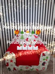 Foteljice: Praktične dečije foteljice, izrađene od čvrstog sunđera. Presvučene — 9