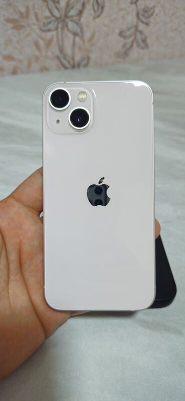 iphone xr в корпусе 13: IPhone 13, Колдонулган, 128 ГБ, Старлайт, Каптама, 85 %