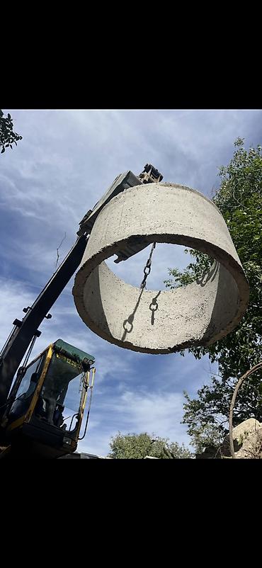 Железобетонные (ЖБИ) кольца для септика: Железобетонное (ЖБИ) кольцо для септика Размер: 110 x 90 x 7 см, Платная установка, Оптом — 9