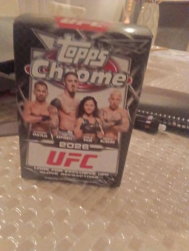 ufc bilet satisi: Məhsul: Topps Chrome UFC 2026 — kolleksiya kartları qutusu Amerikadan — 1
