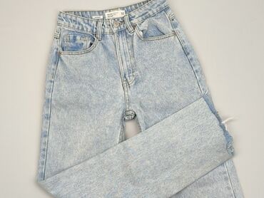 spódniczka jeansowe z guzikami: Jeansy, House, 2XS, stan - Dobry