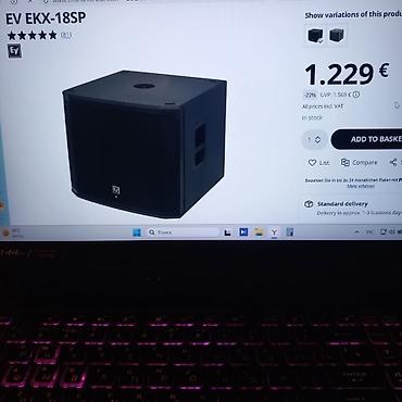 Динамики и колонки: Новая фирменная оригинальная аппаратура RCF Electro-voice из Германии — 2
