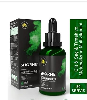 evalar vitamin c: SHORNE Liquid Chlorophyll – maye xlorofil qida dəstəyi Məhsul — 1