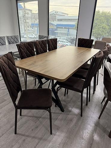 Кухонные столы и стулья: Кухонный стол и стул, Новый — 21