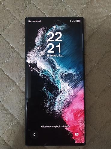 Samsung: Samsung Galaxy S22 Ultra, 256 GB, rəng - Qara, İki sim kartlı — 2