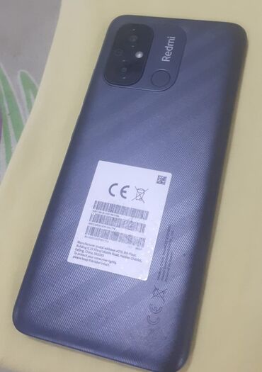 naxçıvan telefon elanları 2021: Xiaomi Redmi 12C, 64 GB, rəng - Qara, 
 Barmaq izi