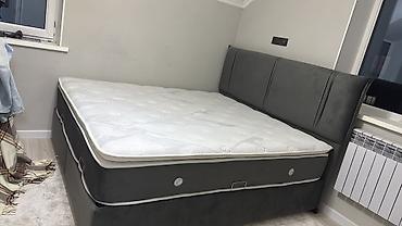 id store: Двуспальная кровать, Новый, С матрасом, длина - 200 см — 1