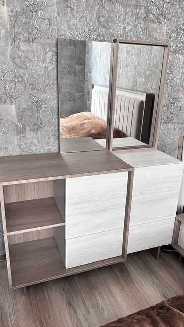 Yataq otağı dəstləri: İkinəfərlik çarpayı, Dolab, Termo, 2 tumba, İşlənmiş — 6