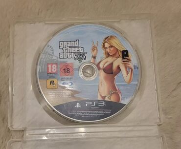 playstation 3 konsolu: Ps3 üçün GTA 5 oyun diski