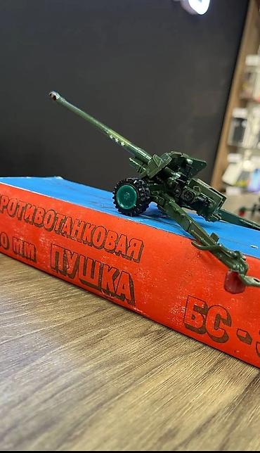 Масштабная модель противотанковой пушки 57 мм (БС-3). - Материал