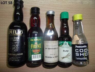 Ostali predmeti za umetnost i kolekcionarstvo: Mini Bottle unučići fraklići čokanji Kao sa slika . Zainteresovanima — 20