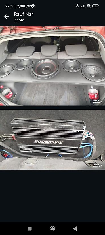 cinde kredit: Avtomobil üçün tam audio sistemi – Soundmax - Arxa polkaya — 1