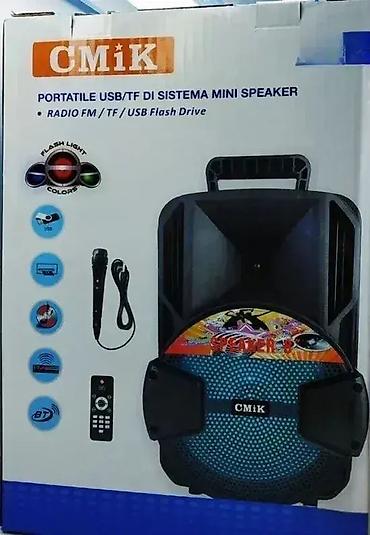 mp3 srbija: Zvučnik CMik B12 Bluetooth Karaoke Dobrodošli u Davidov shop online — 1