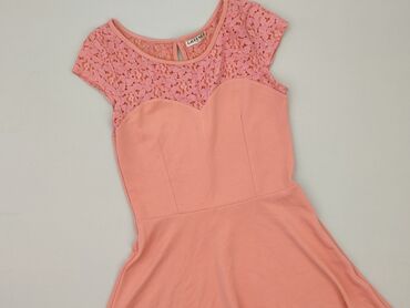 sukienka w geometryczne wzory h m: Greence, Women`s dress, size XL (EU 42)