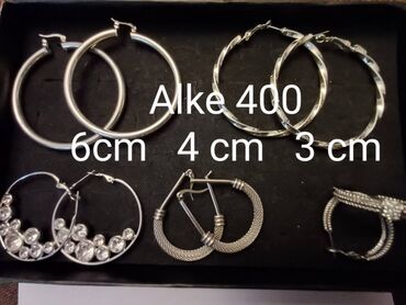 Minđuše: Bulgari, Materijal: Kristal — 8