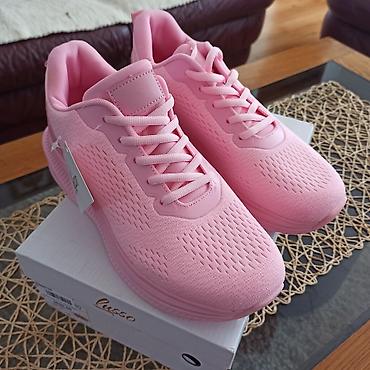 dior moon boots: Lusso patike – model BFE25015, pink - Boja: nežno roze - Gornjište — 2