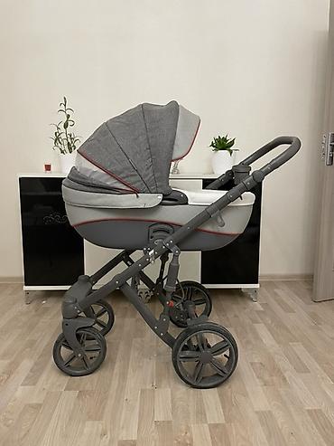 Uşaq dünyası: Uşaq arabası – transformasiya olunan 2‑də‑1 komplekt - Rəng: tünd — 7