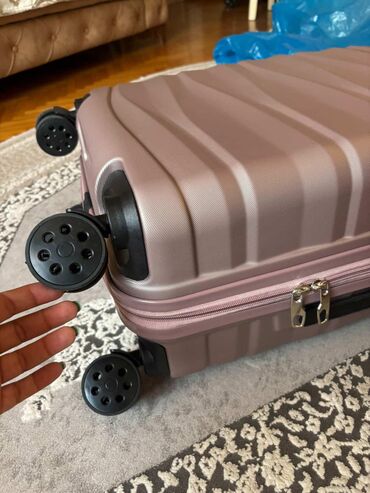 Çamadanlar: ABS materıal,Turkoyenındı,teze,55*32*20 ölçü — 10