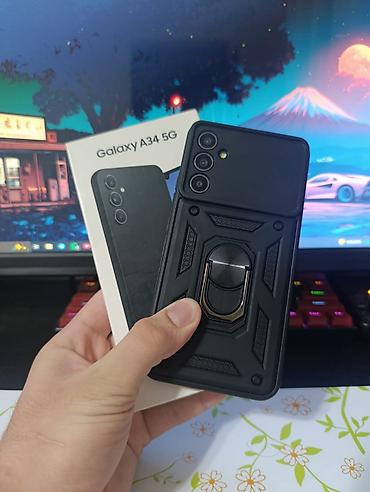 Samsung: Samsung Galaxy A34 5G, 128 GB, rəng - Qara, İki sim kartlı — 1