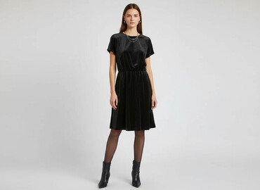 sukienki z aksamitu duże rozmiary: CAMAIEU, Women`s dress, size S