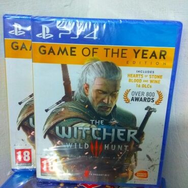 oyun diskləri: Ps4 witcher 3 wild Hunt