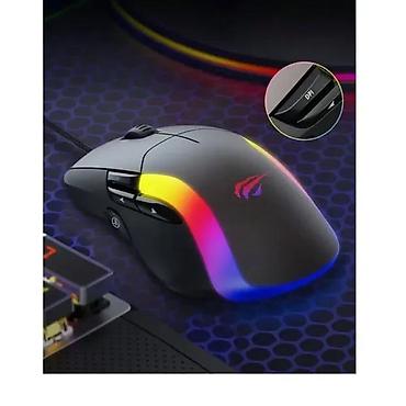 Kompjuterski miševi: Gejmerski žični miš sa RGB osvetljenjem - Ergonomski dizajn sa — 2