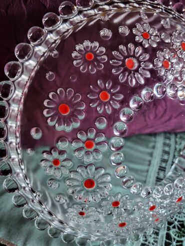 Činije: Cinija nova Walther kristal,led kristal Nemacka. 60,70te — 9