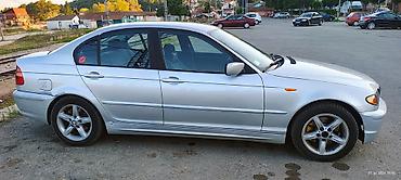 Automobili: BMW Serija 3 E46 limuzina, srebrna boja. - Karoserija: 4-vrata — 6