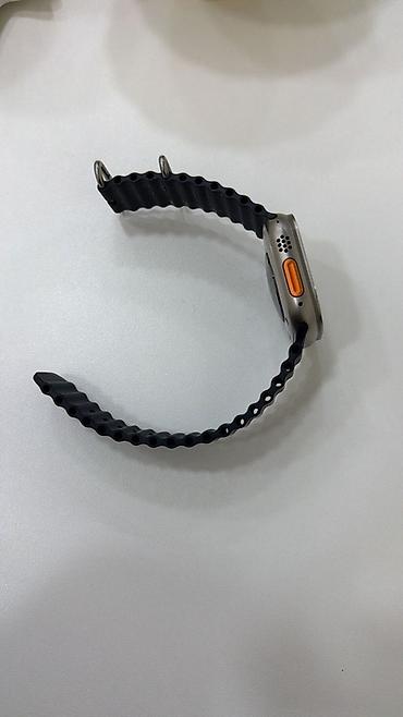 dinamik ocean: Apple Watch Ultra, 49 mm - Korpus: titan və keramika arxa qapaq, safir — 1