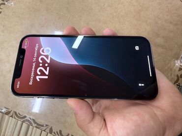айфон 12 китай: IPhone 12 Pro, Колдонулган, 256 ГБ, Графит, Коргоочу айнек, 80 %