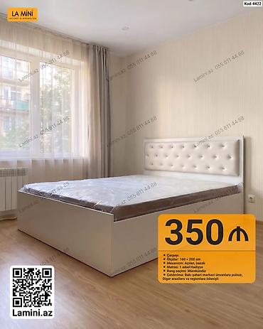 Ev üçün mebel: LA MINI çarpayı - Ölçü: 160 × 200 sm - Mexanizm: açılan, bazalı - — 1