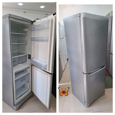 Separatorlar: İşlənmiş 2 qapılı Indesit Soyuducu Satılır, rəng - Boz