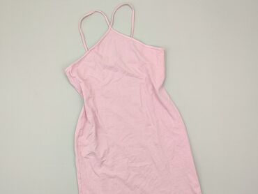 różowa sukienki na ramiączkach: Sukienka, M, H&M, stan - Dobry