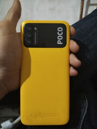 Poco: Poco X3, 64 GB, rəng - Sarı, Face ID, Barmaq izi