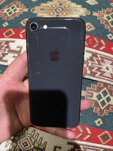 korporativ nomre nedir: IPhone 8, 256 ГБ, Черный, Отпечаток пальца