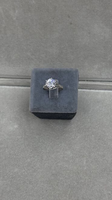 Сумки: Обручальные, Кольцо, Swarovski, Серебро, 2.01-2.50 карат
