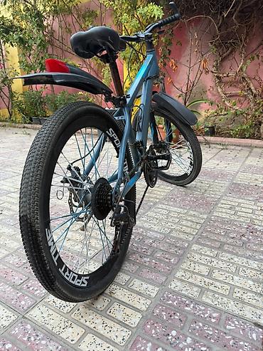 velo icarə: 24lük velo madeli sport time 3 ay işlənib təkərləri partlaqdı real — 4