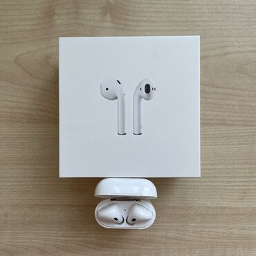 nausniki: Qulaqlıq Apple AirPods 2 with Charging Case (MV7N2AM/A) Apple AirPods