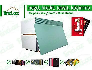 Alçipan – Yaşıl, 10 mm, Suyadavamlı (Gilan/Knauf) - Növ: Suyadavamlı lalafo.az -da Alçipan – Yaşıl, 10 mm, Suyadavamlı (Gilan/Knauf) - Növ: Suyadavamlı