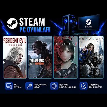 💻🎮 Lisenziyalı PC oyunlarını sərfəli qiymətlərlə birbaşa şəxsi Steam