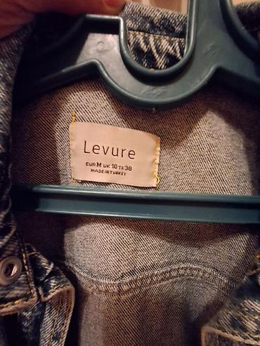 Qadın geyimləri: Levure brendinin cins köynəyi/gödəkçəsi - Model: Oversize kəsimli — 3