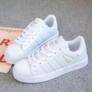 bele cizme: Adidas, 37, color - White