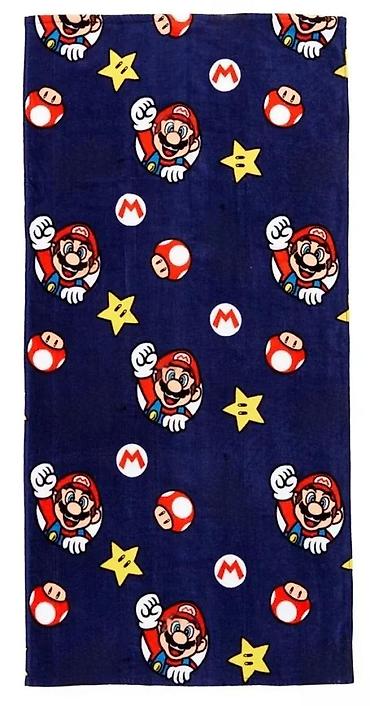 Towels: SUPER MARIO PESKIR 70X140 CM NOV ZA PLAZU ILI KUPANJE PAMUK | Cene — 1