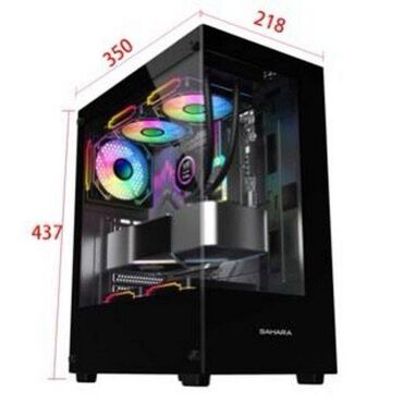 Корпусы ПК: Корпус ПК, Новый, Micro-ATX — 13